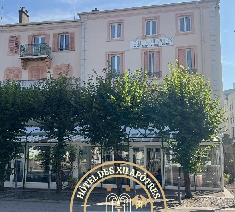 Hotel Des XII Apotres & De La Cle Des Champs Contrexéville Exterior foto